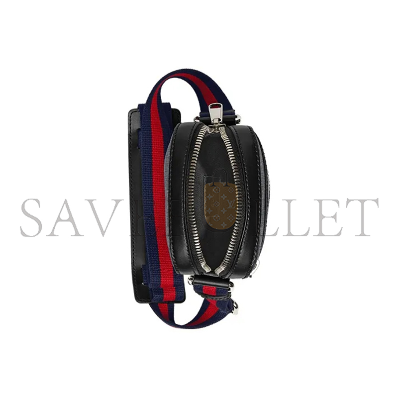 GUCCI GG BLACK MESSENGER 598103 (18*14*6cm)